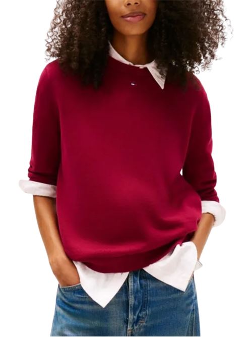 Maglioncino con bandierina Tommy Jeans | DW0DW20159VLC